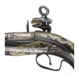 A Miquelet flintlock pistol, Spain circa 1780