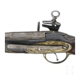 A miquelet flintlock pistol, Spain circa 1780