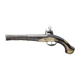 A Spain miquelet flintlock pistol circa 1780