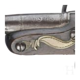 A traveler's flintlock pistol by Ketland & Co. in London, Birmingham, circa 1790