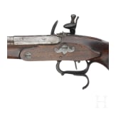 A Spanish flintlock pistol, late 18th century