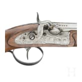 A percussion pistol by Strixner in Vienna, circa 1800