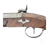A percussion pistol by Strixner in Vienna, circa 1800
