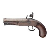A traveler's flintlock pistol by Rigby in Dublin, circa 1800