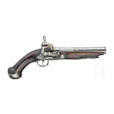 A miquelet flintlock pistol made by Doiztva Spain circa 1800