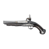 A miquelet flintlock pistol made by Doiztva Spain circa 1800