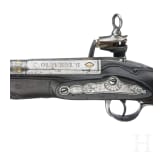 A miquelet flintlock pistol made by Doiztva Spain circa 1800