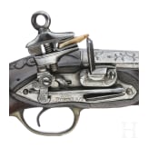A Spanish miquelet flintlock pistol, circa 1800
