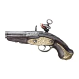 A Spain Miquelet muff flintlock pistol circa 1800