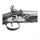 A French flintlock muff pistol made by Biche a Vesoul, France circa 1810