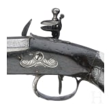 A French flintlock muff pistol made by Biche a Vesoul, France circa 1810