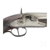 A French percussion pistol for officers, circa 1830