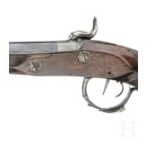 A pair of German percussion pistols, circa 1840