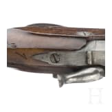 A pair of German percussion pistols, circa 1840