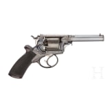 A cased percussion revolver by John Blanch & Son, London, Mod. Tranter; ca. 1840