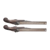 A pair of percussion pistols by Wheeler & Son in Birmingham, circa 1840
