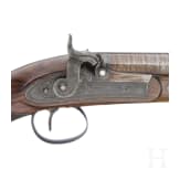 A pair of percussion pistols by Wheeler & Son in Birmingham, circa 1840