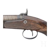 A pair of percussion pistols by Wheeler & Son in Birmingham, circa 1840