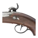 Two French or Belgian officer's pistols, circa 1840