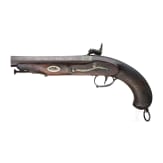 A percussion pistol, Eibar made 1848
