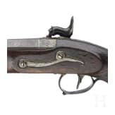 A percussion pistol, Eibar made 1848