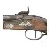 A German percussion pistol by B&ouml;ssel in Suhl, circa 1850