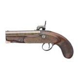 An English percussion pistol by Pattison, circa 1850