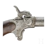 A pair of heavy Belgian pocket pistols, circa 1850