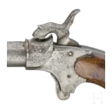 A pair of heavy Belgian pocket pistols, circa 1850