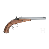 A target pistol by Stiegele jun. in Munich, 19th century