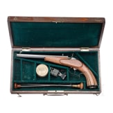 A target pistol by Stiegele jun. in Munich, 19th century