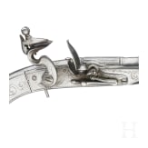 A Scottish all-metal flintlock pistol, 19th/20th century