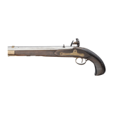 Two flintlock pistols, replicas