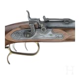 Two percussion pistols, Spanish replicas in cal. .45