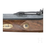 Two percussion pistols, Spanish replicas in cal. .45