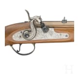 Two percussion pistols, Italian replicas in cal. .44