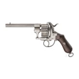 Zwölfschüssiger Stiftfeuerrevolver, graviert, um 1870
