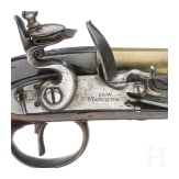 A flintlock pistol for navy officers, by H.W. Mortimer in London, ca. 1790