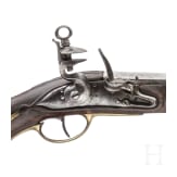 A flintlock pistol, Navy, from the period of King Carlos IV