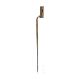 A socket bayonet, probably British, 19th century