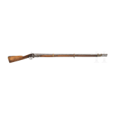 A Bavarian M 1848 musket, so called "Leichtes Landwehr Infanteriegewehr"