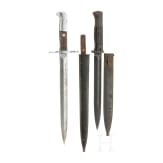 Two bayonets