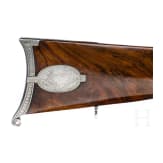 A percussion target rifle by Peter Schenk in Marienbad, circa 1850