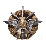 A badge of the Pilot Observer and a shoulder strap for a Russian Podporuchik