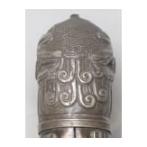 A Vietnamese silver-mounted sabre, 19th century