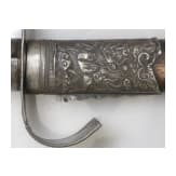 A Vietnamese silver-mounted sabre, 19th century