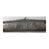 A Vietnamese silver-mounted sabre, 19th century