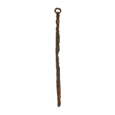 A single-edged ring pommel sword (dao), Han Dynasty, 1st - 2nd century A.D.