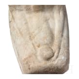 Egyptian sandstone figure, 7th - 4th century BC