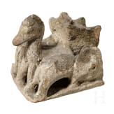 A quadriga terracotta, 2nd - 5th c. AD